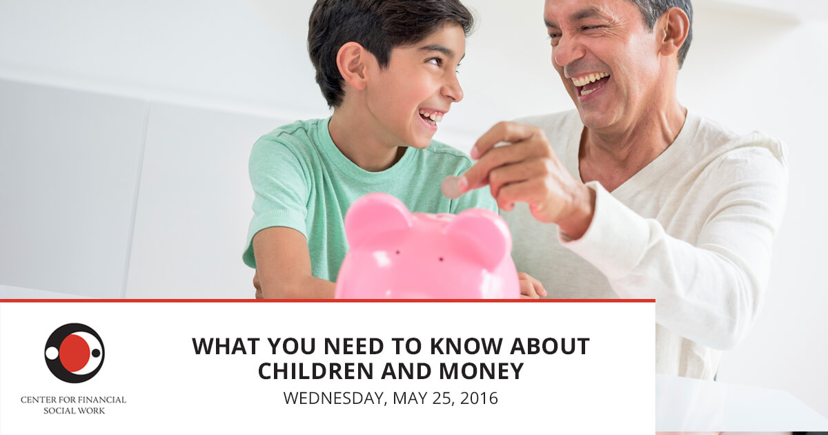 What You Need to Know About Children and Money