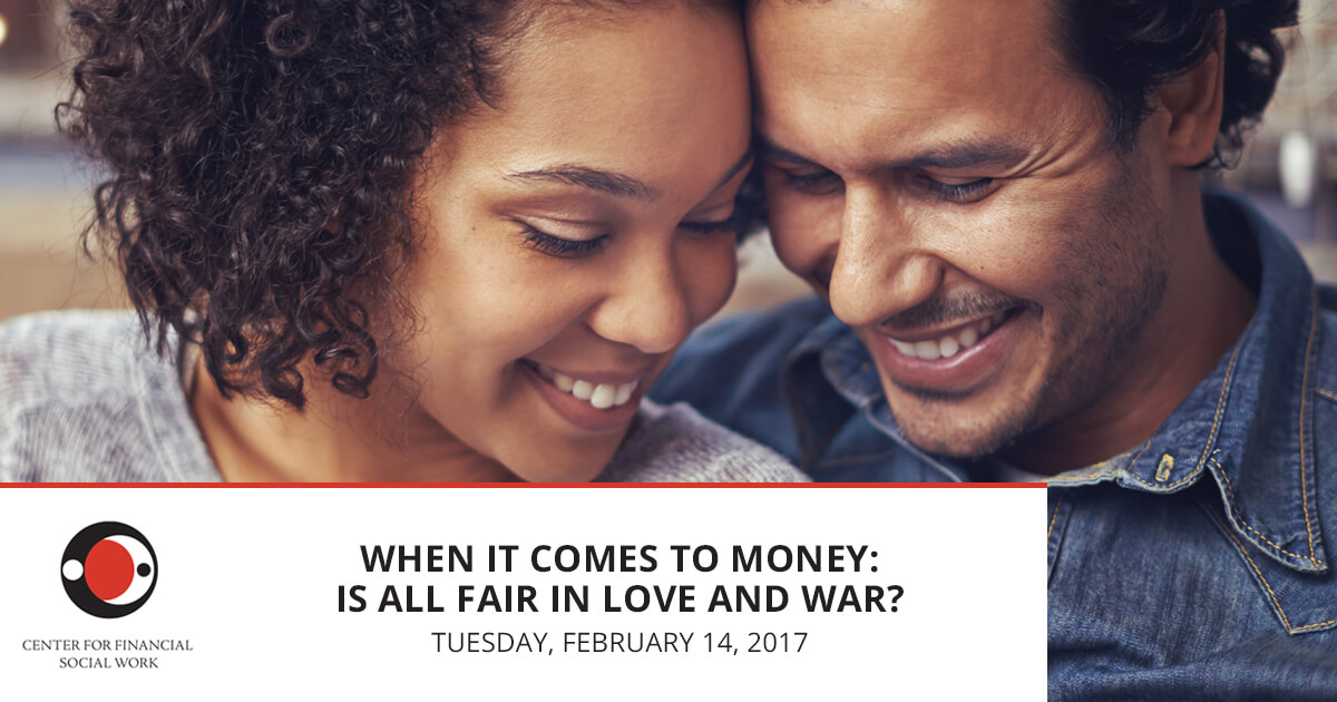 When It Comes to Money: Is All Fair in Love and War?