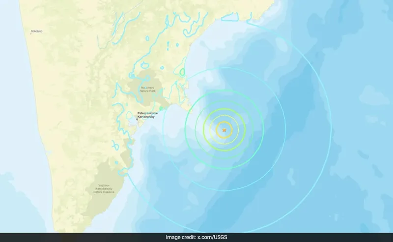 Russia mein Bhookamp! Tsunami ka Alert Jaari