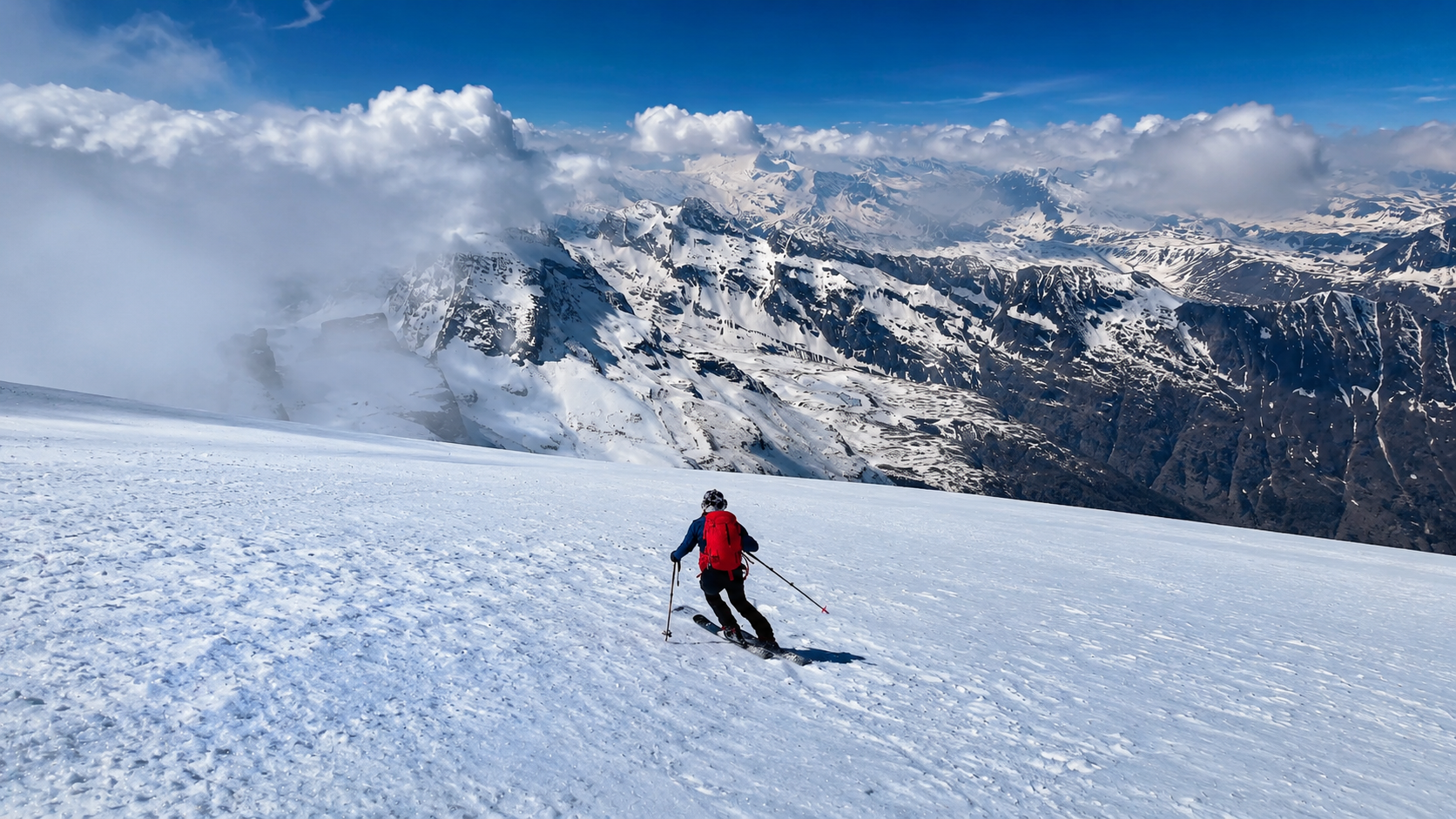 Gran Paradiso 4061 m – vzpon in smučanje
