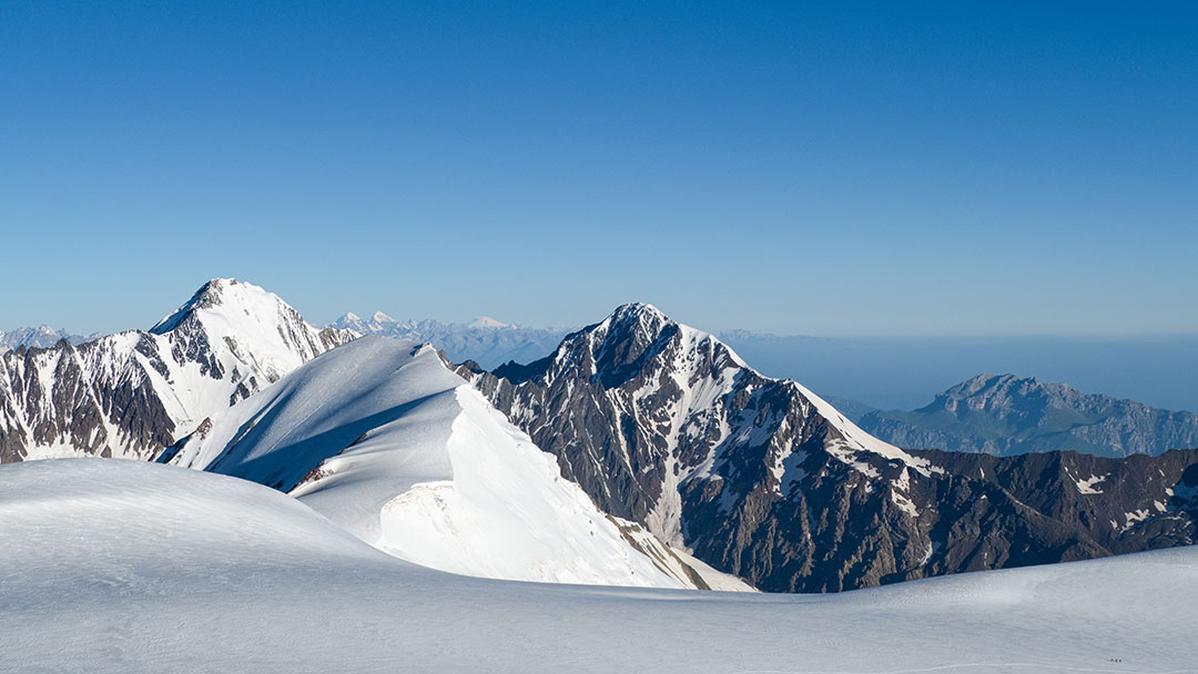 Climbing Mount Kazbek
