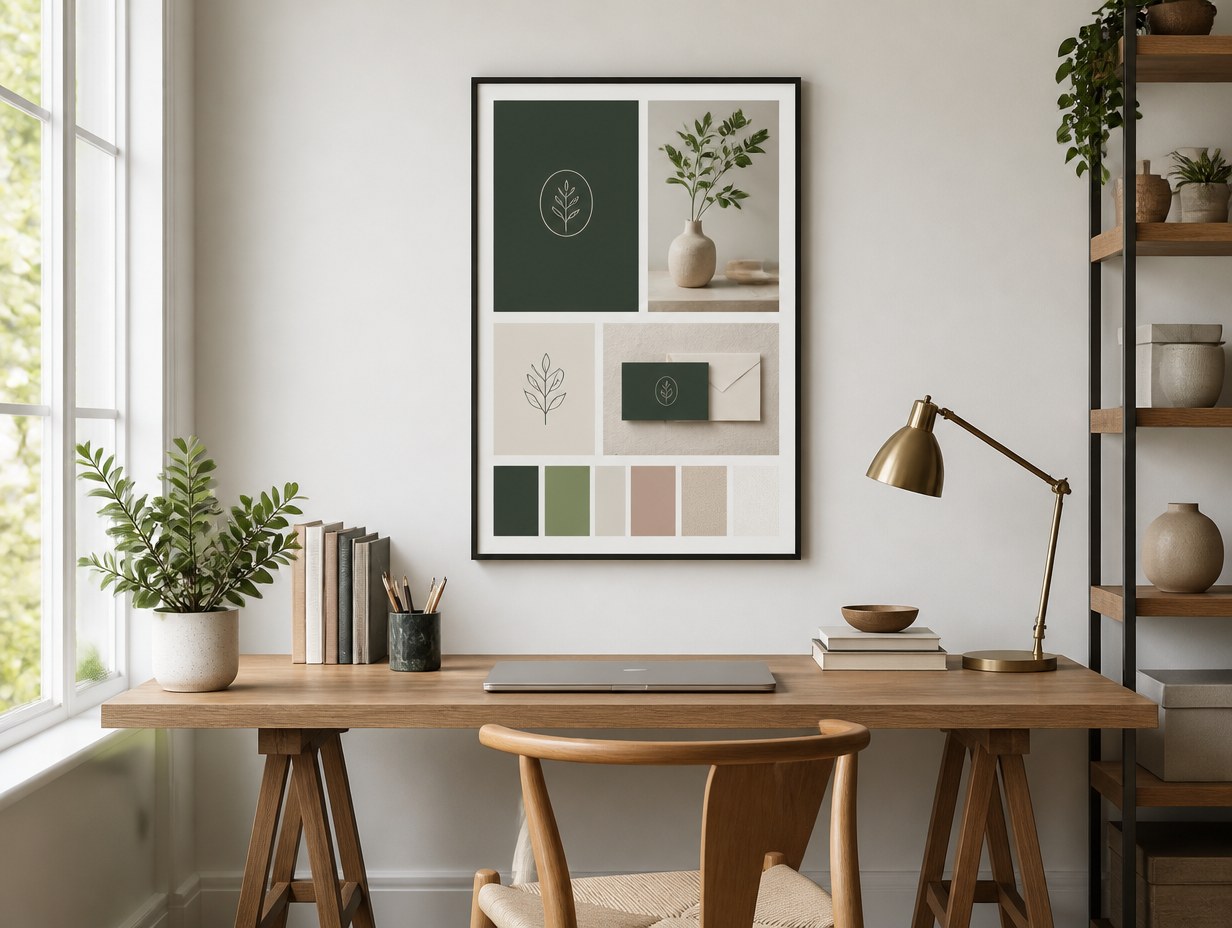 AI-generated 11x17 print mockup sample