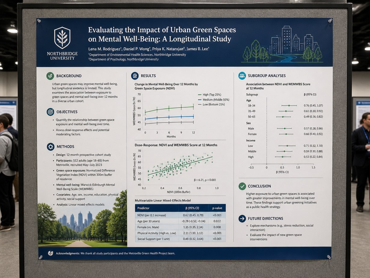 Academic Poster mockup example
