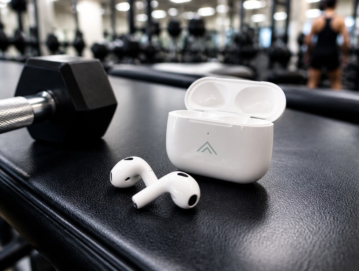 AirPods 4 mockup example
