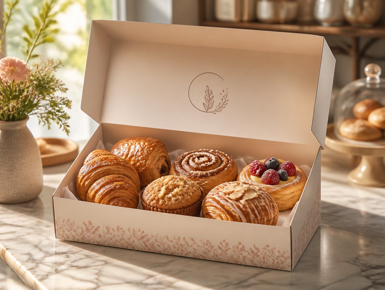 Bakery Box mockup example