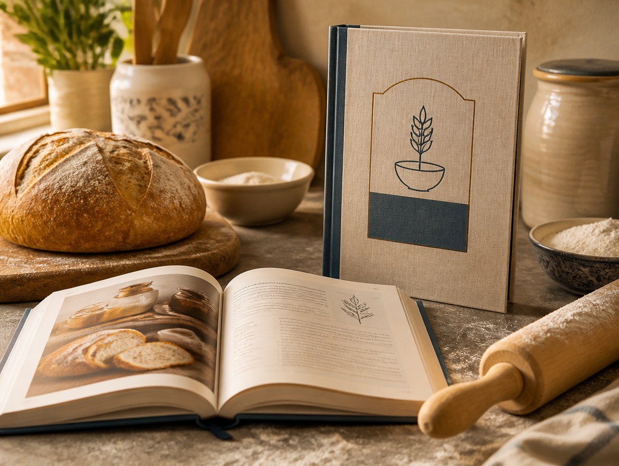 Baking Cookbook mockup example