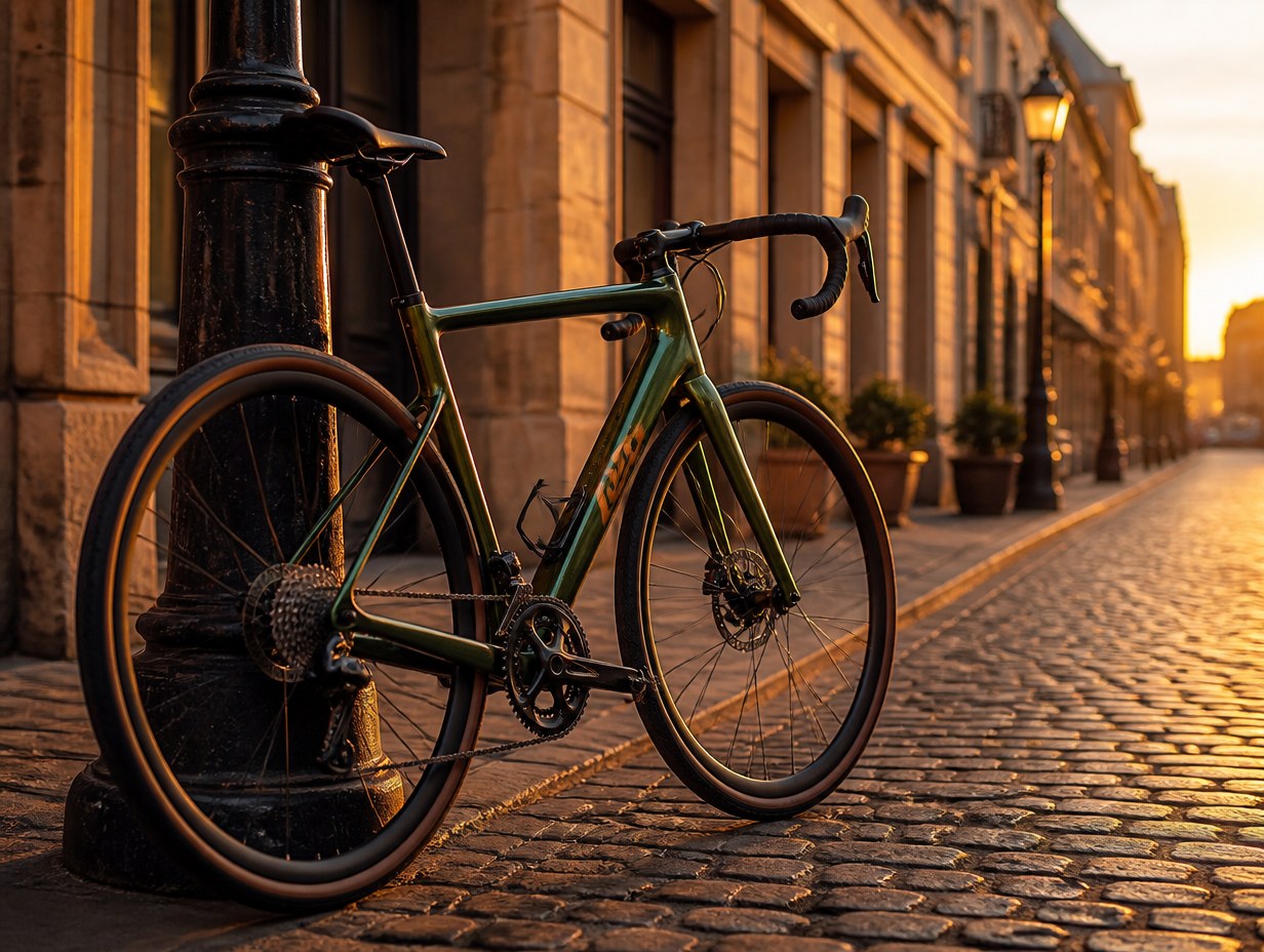 AI-generated bicycle mockup sample