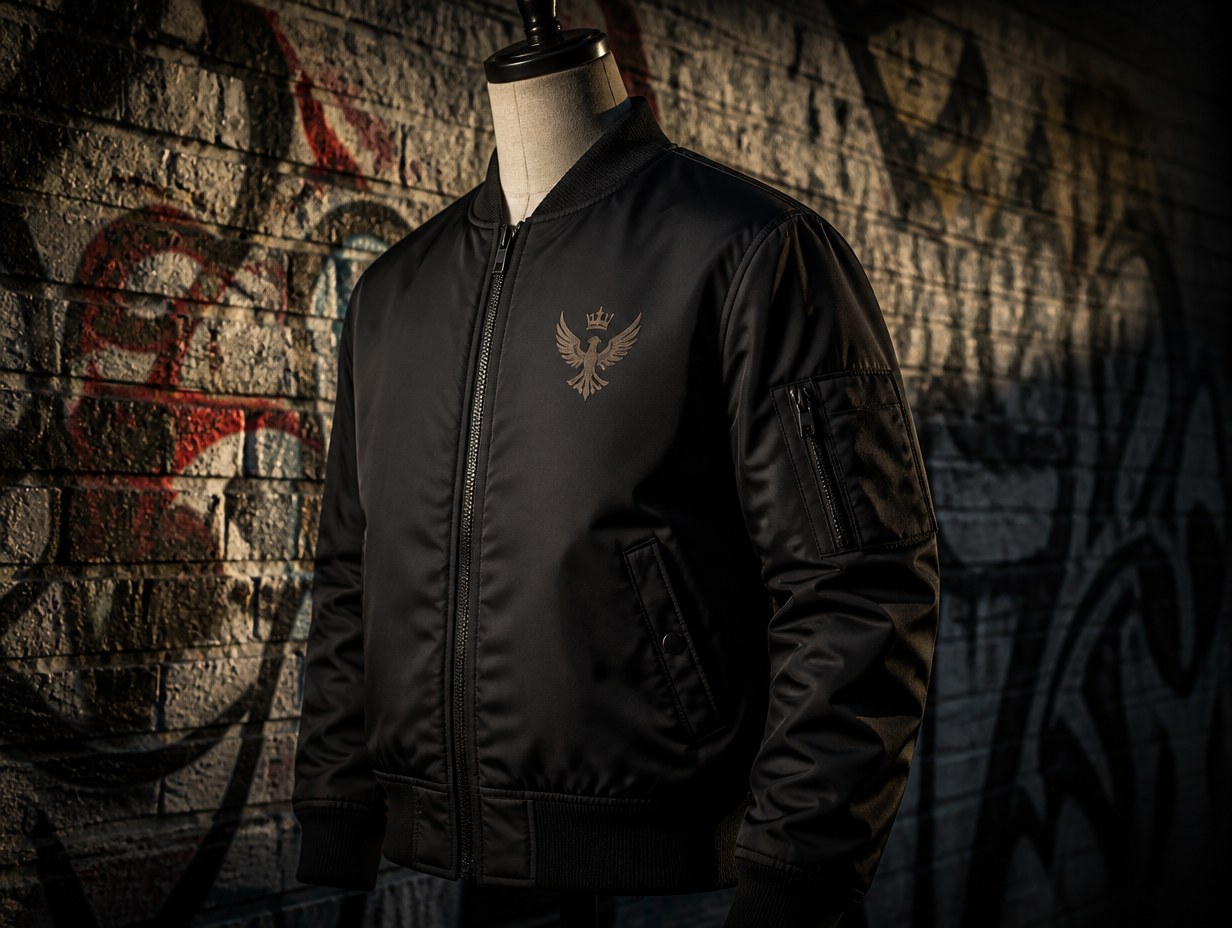 Bomber Jacket mockup example