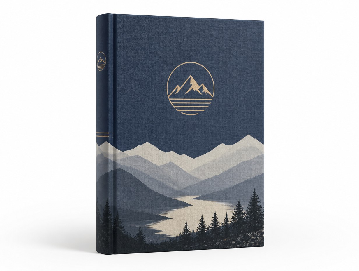 Book Against White Background mockup example