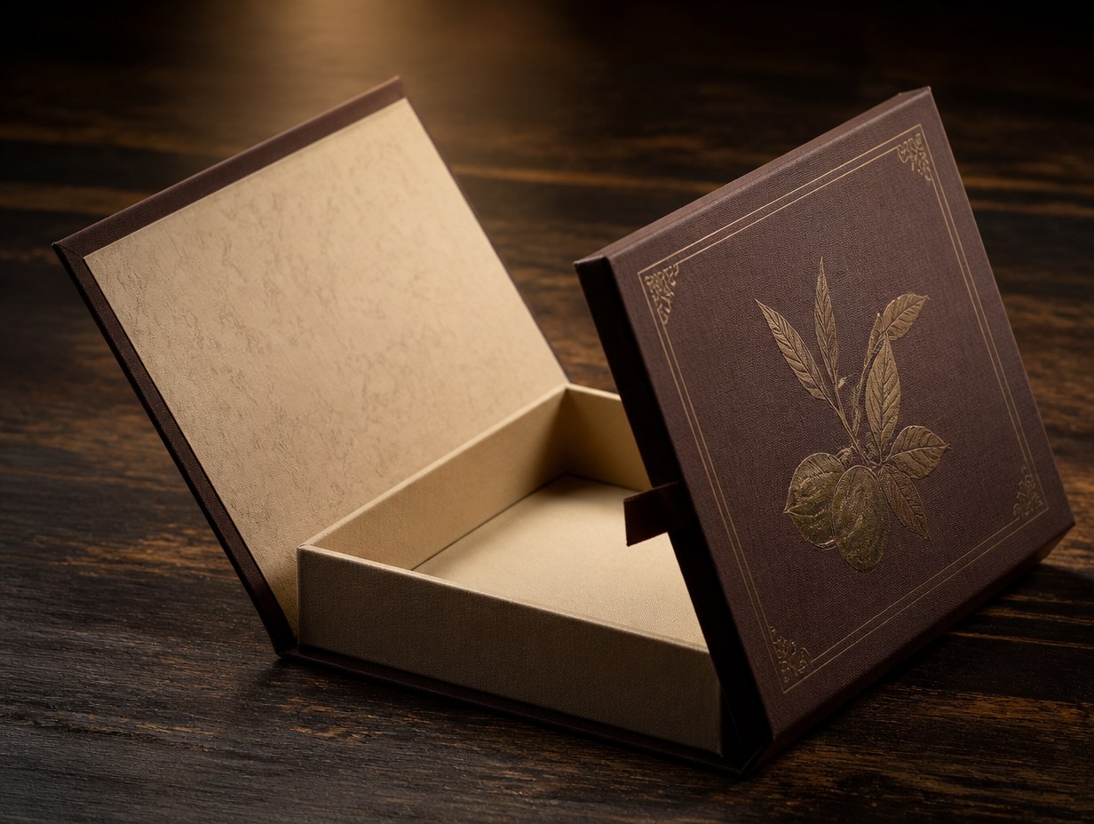 Book Style Box mockup example