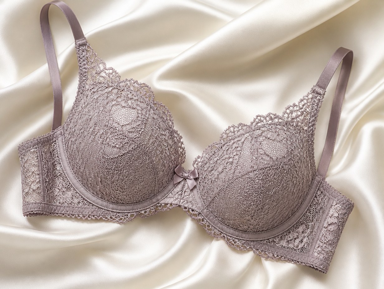 AI-generated bra mockup sample