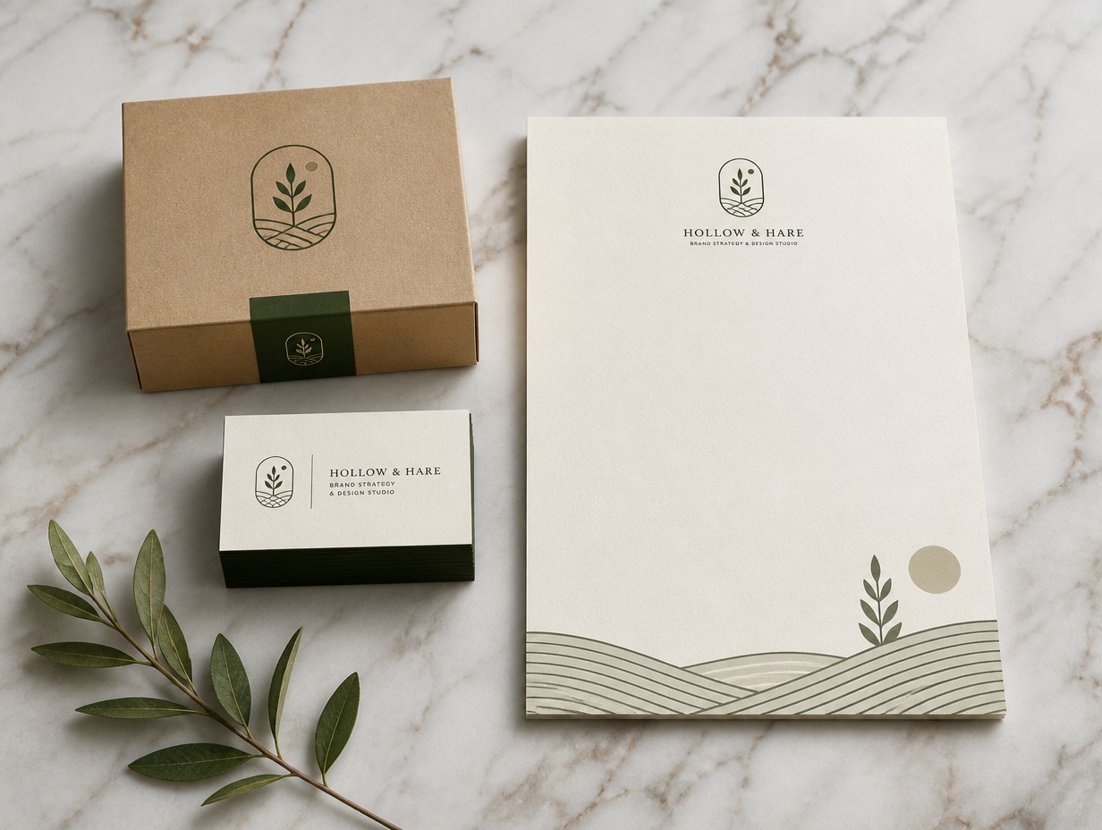 Brand Identity mockup example