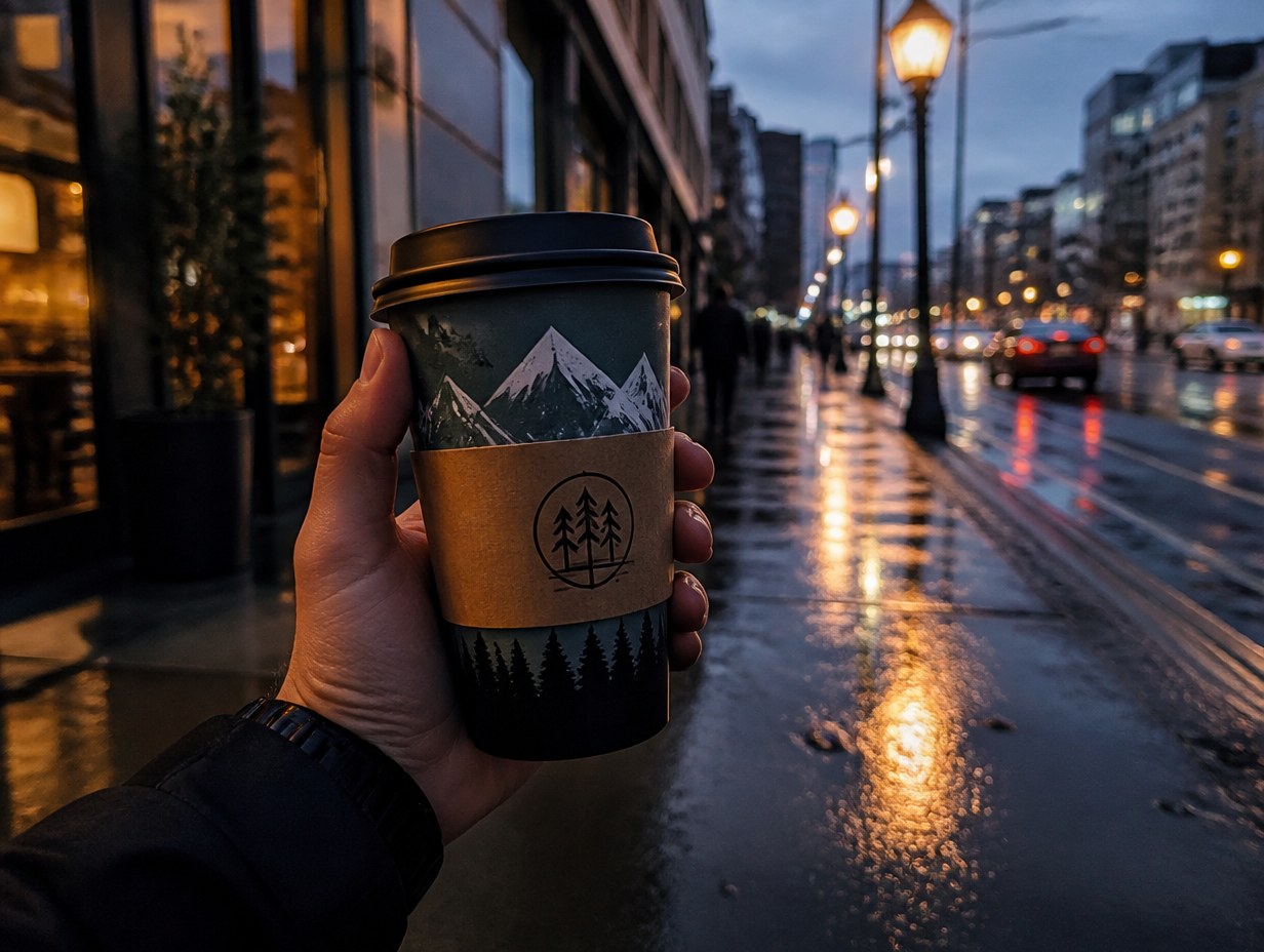 Branding mockup example