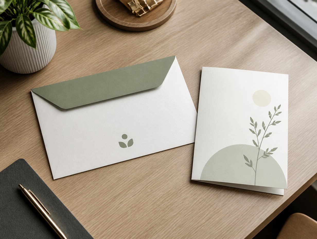 C5 Envelope mockup example
