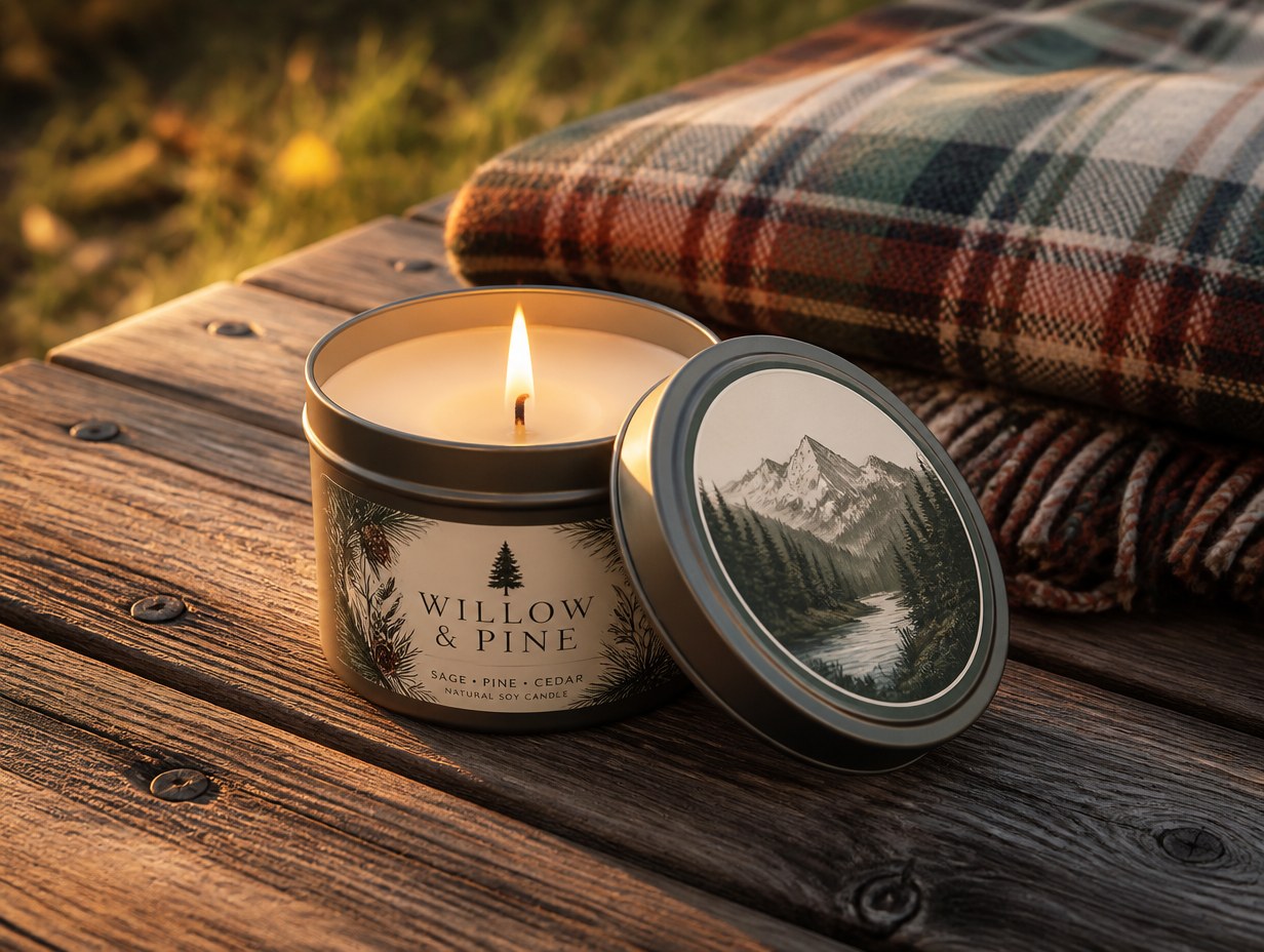Candle Tin mockup example