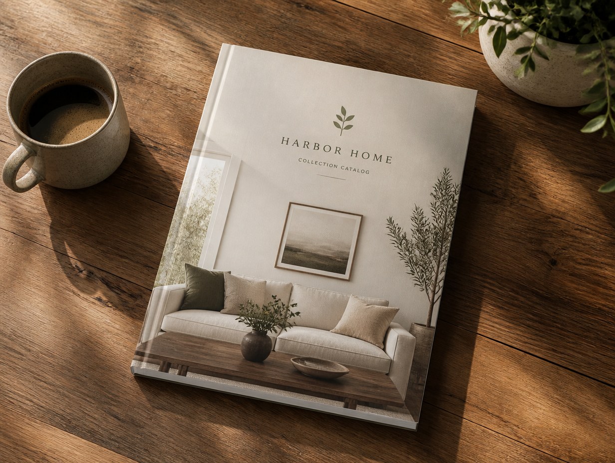 Catalog Cover mockup example