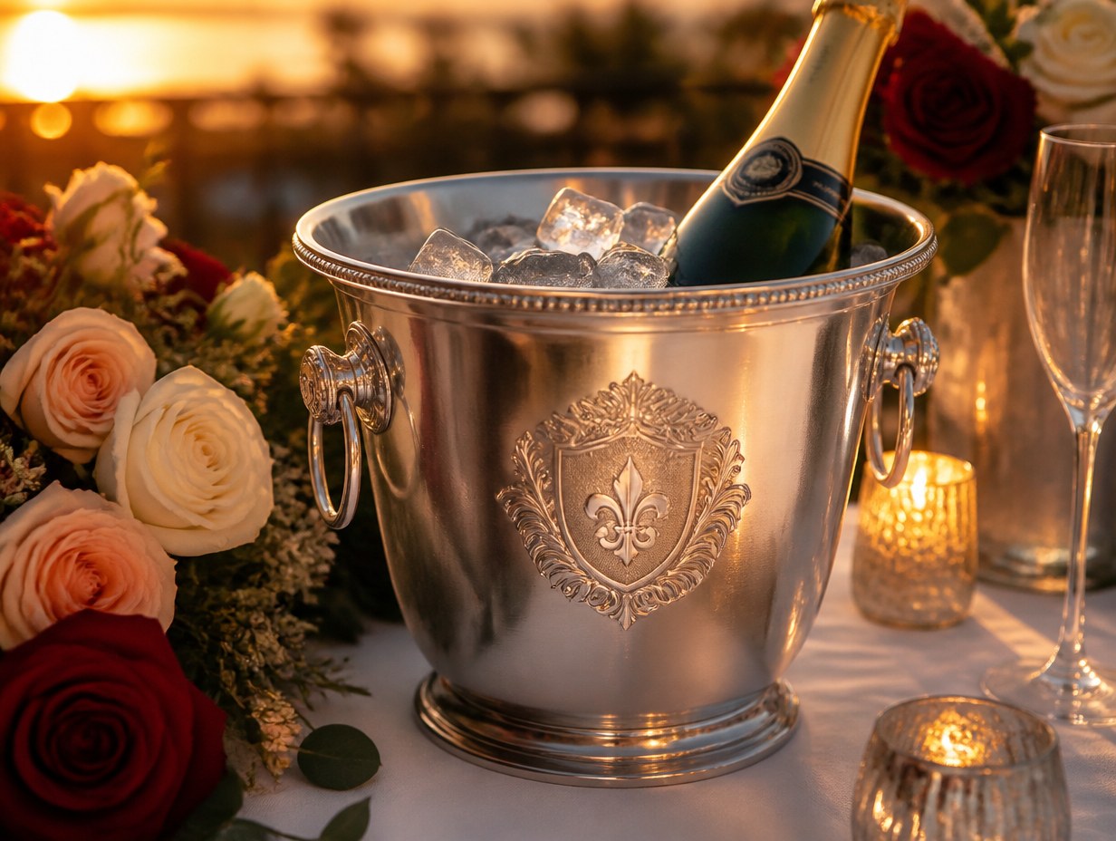 Champagne Bucket mockup example