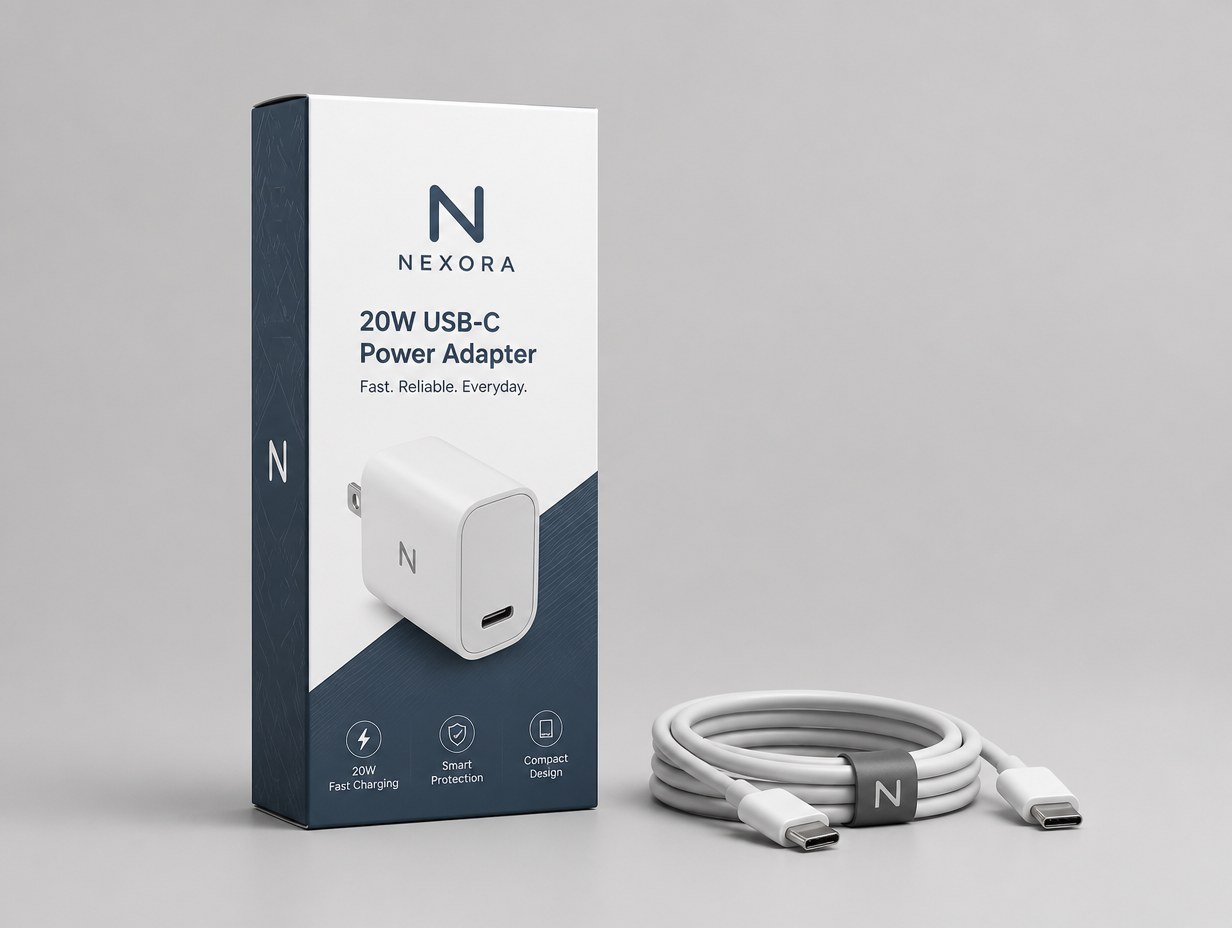 Charger Box mockup example