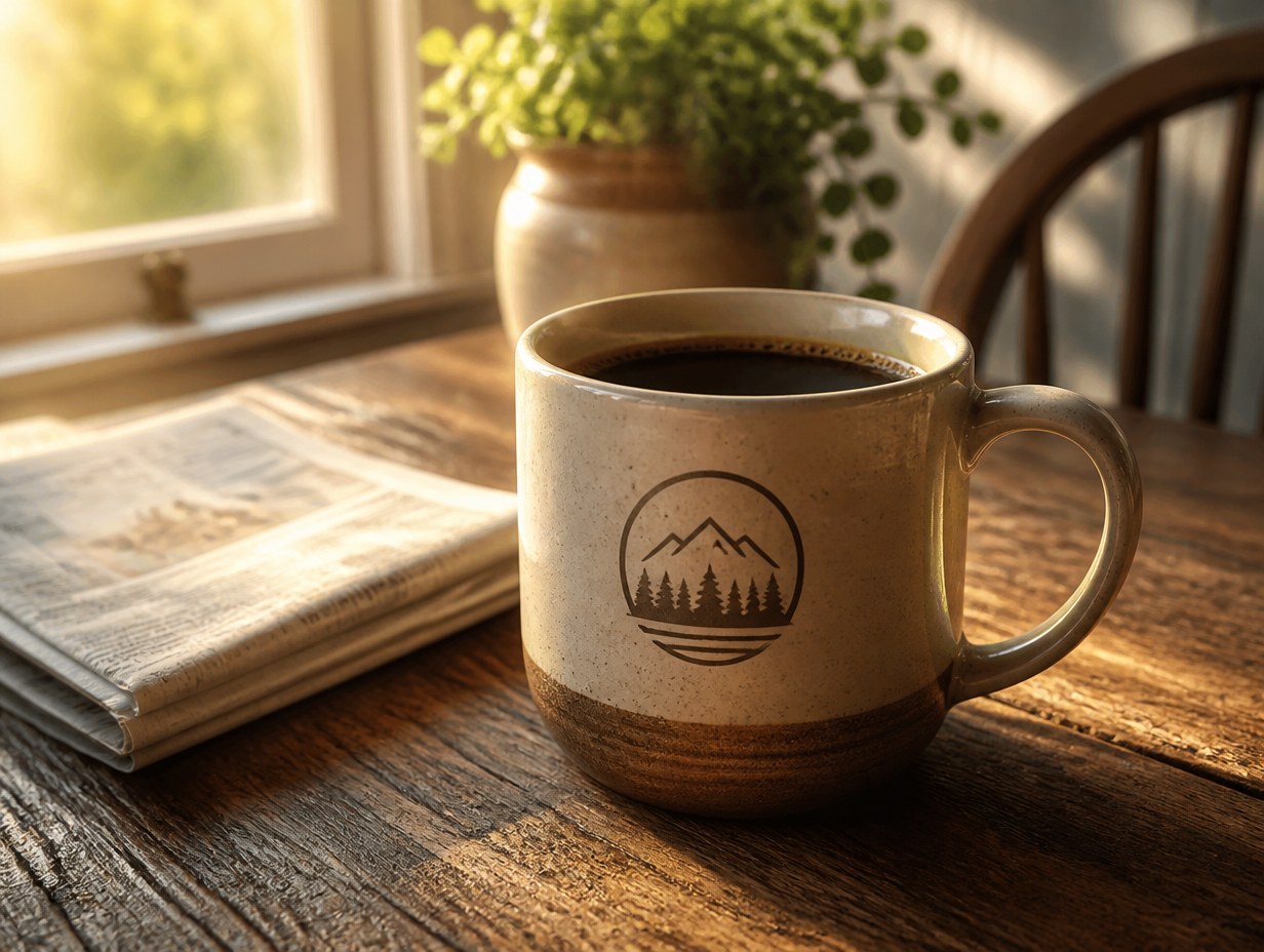Coffee Mug mockup example