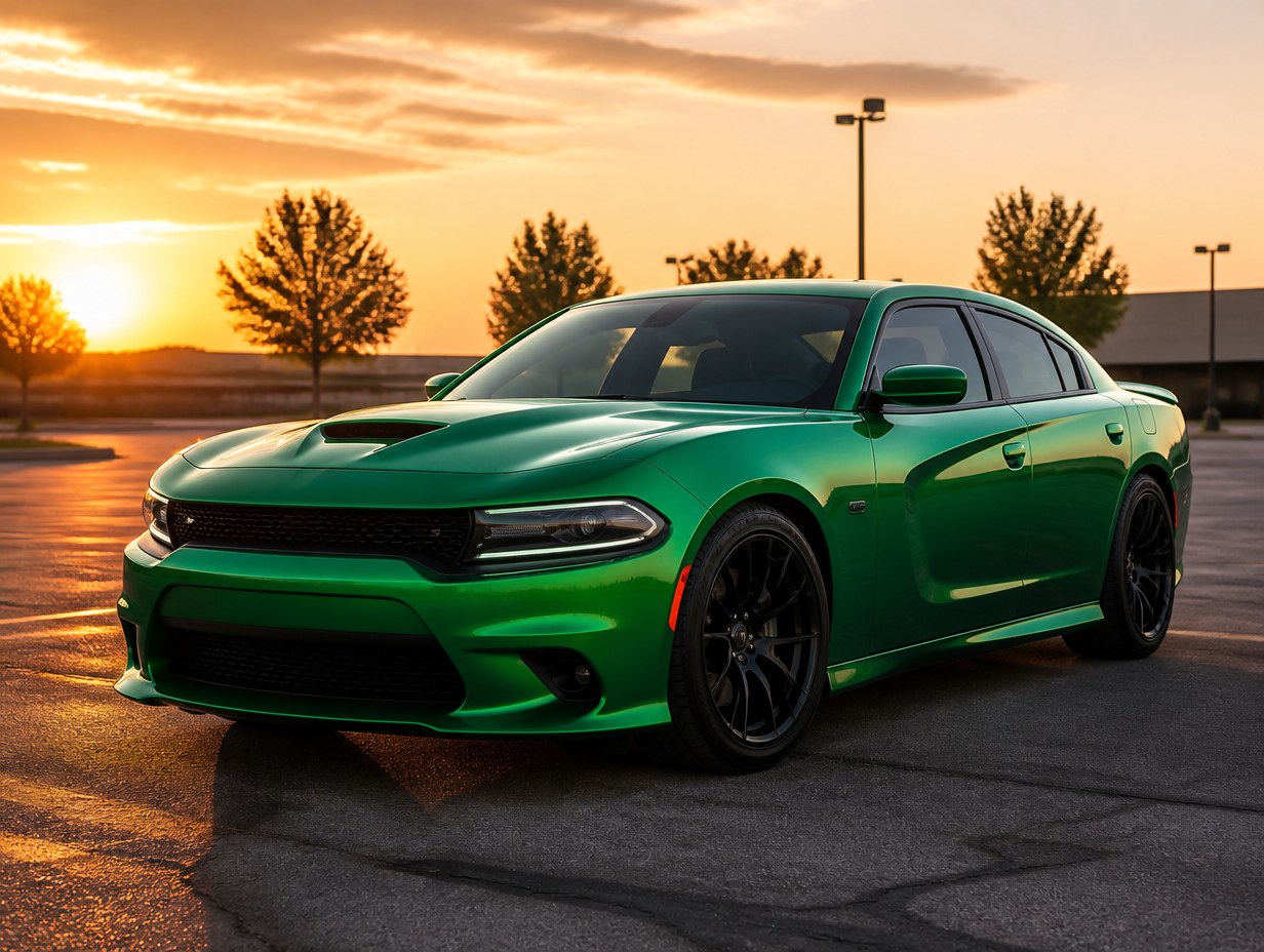 AI-generated color change wrap mockup sample
