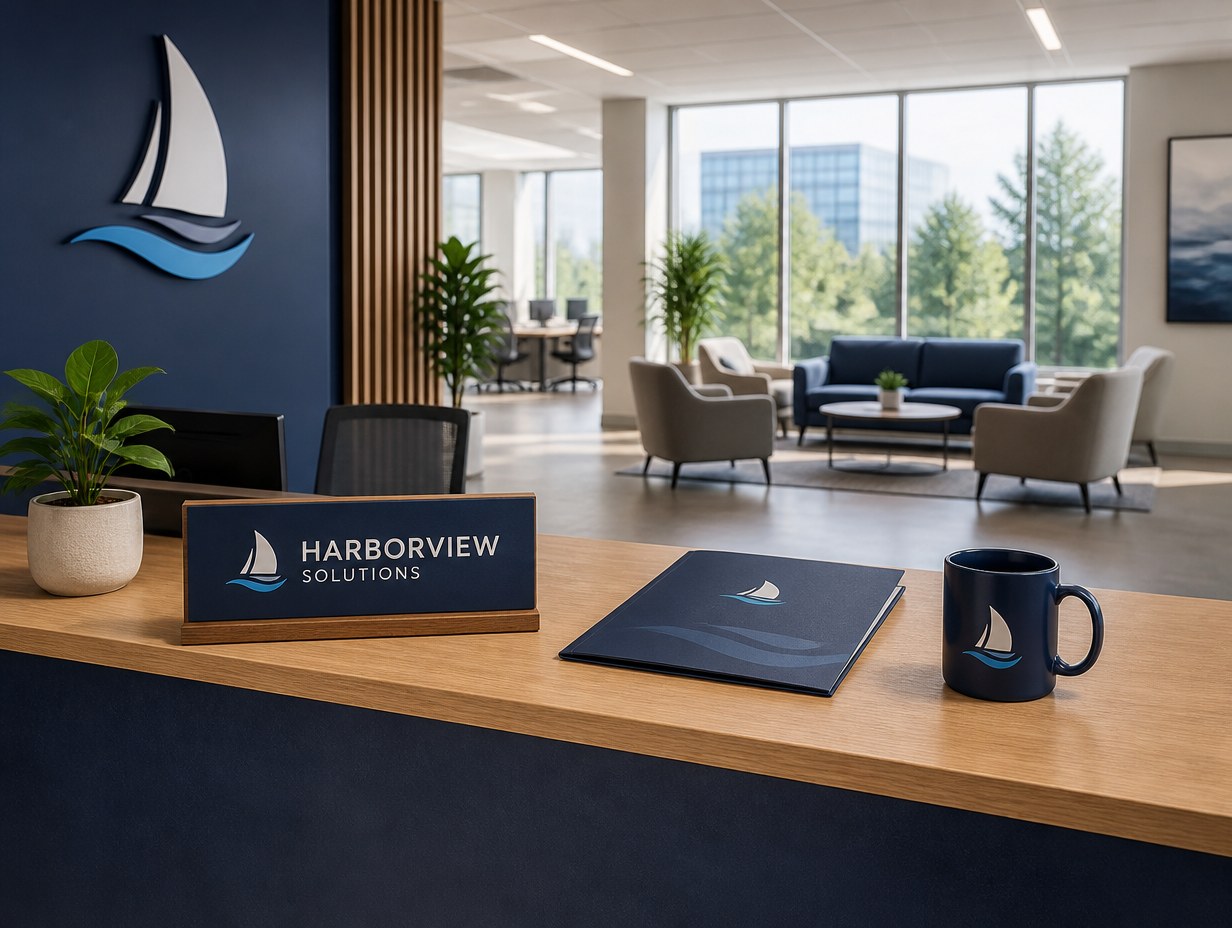 Corporate Identity mockup example