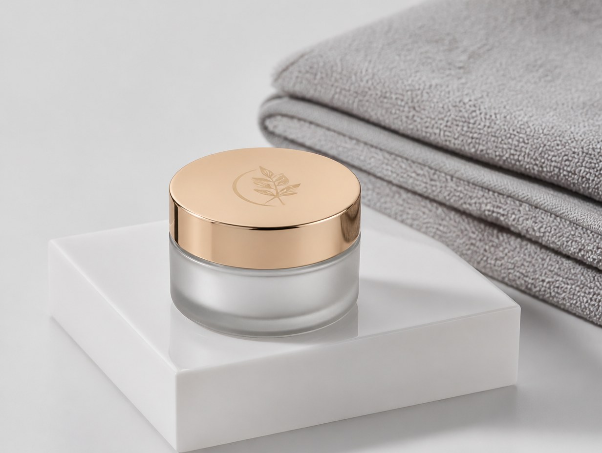 Cosmetic Jar mockup example
