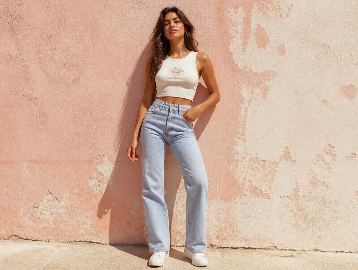 Crop Top mockup example