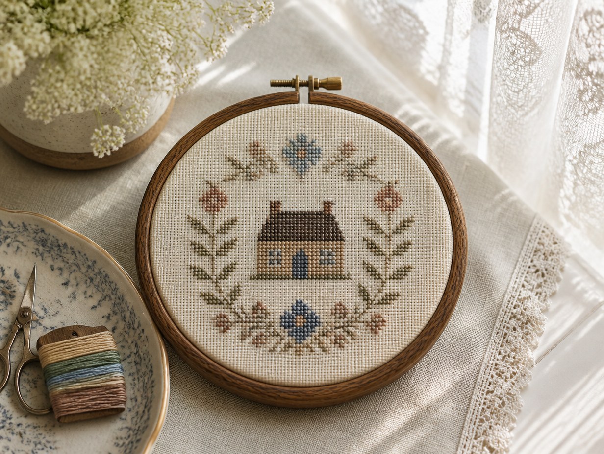 Cross Stitch mockup example