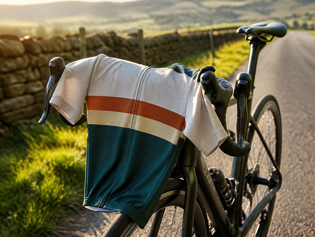AI-generated cycling jersey mockup sample