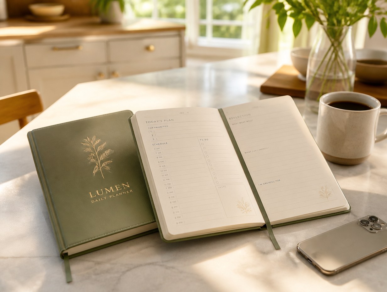 Daily Planner mockup example