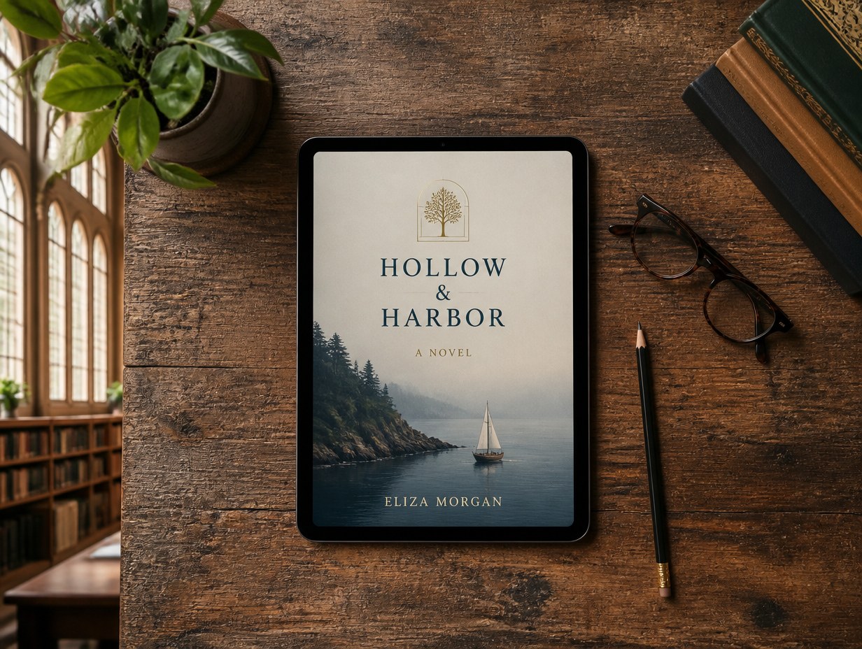 AI-generated digital book mockup sample