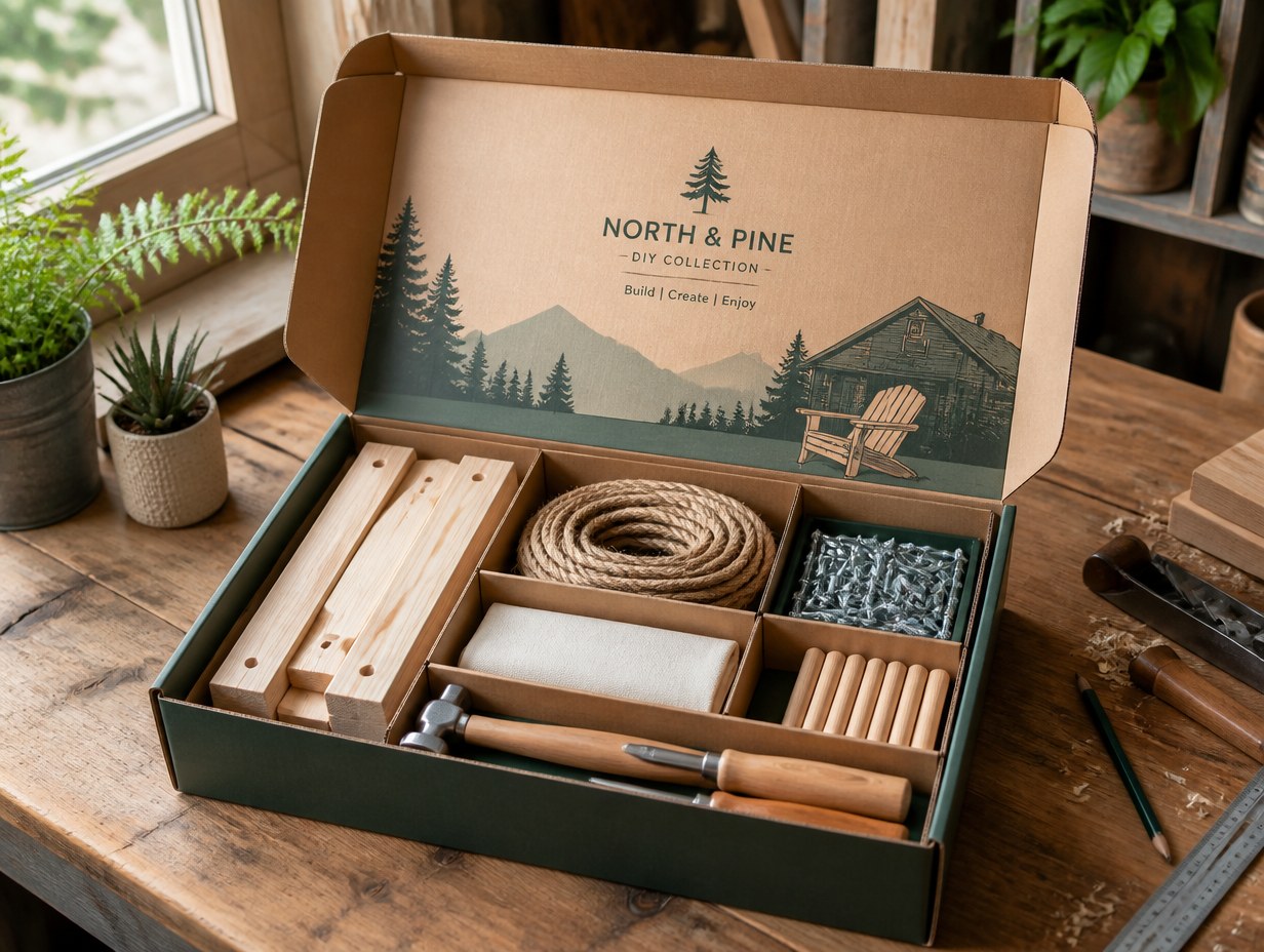 DIY Kit Box mockup example