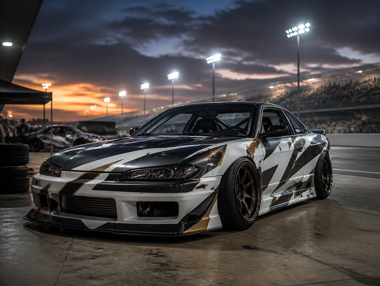 Drift Car Livery mockup example