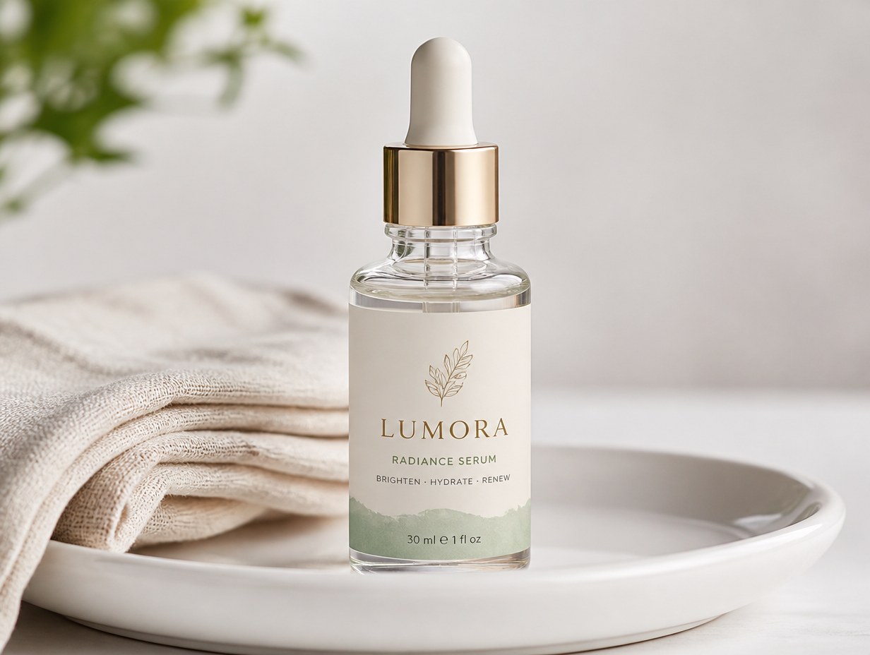 Dropper Bottle mockup example