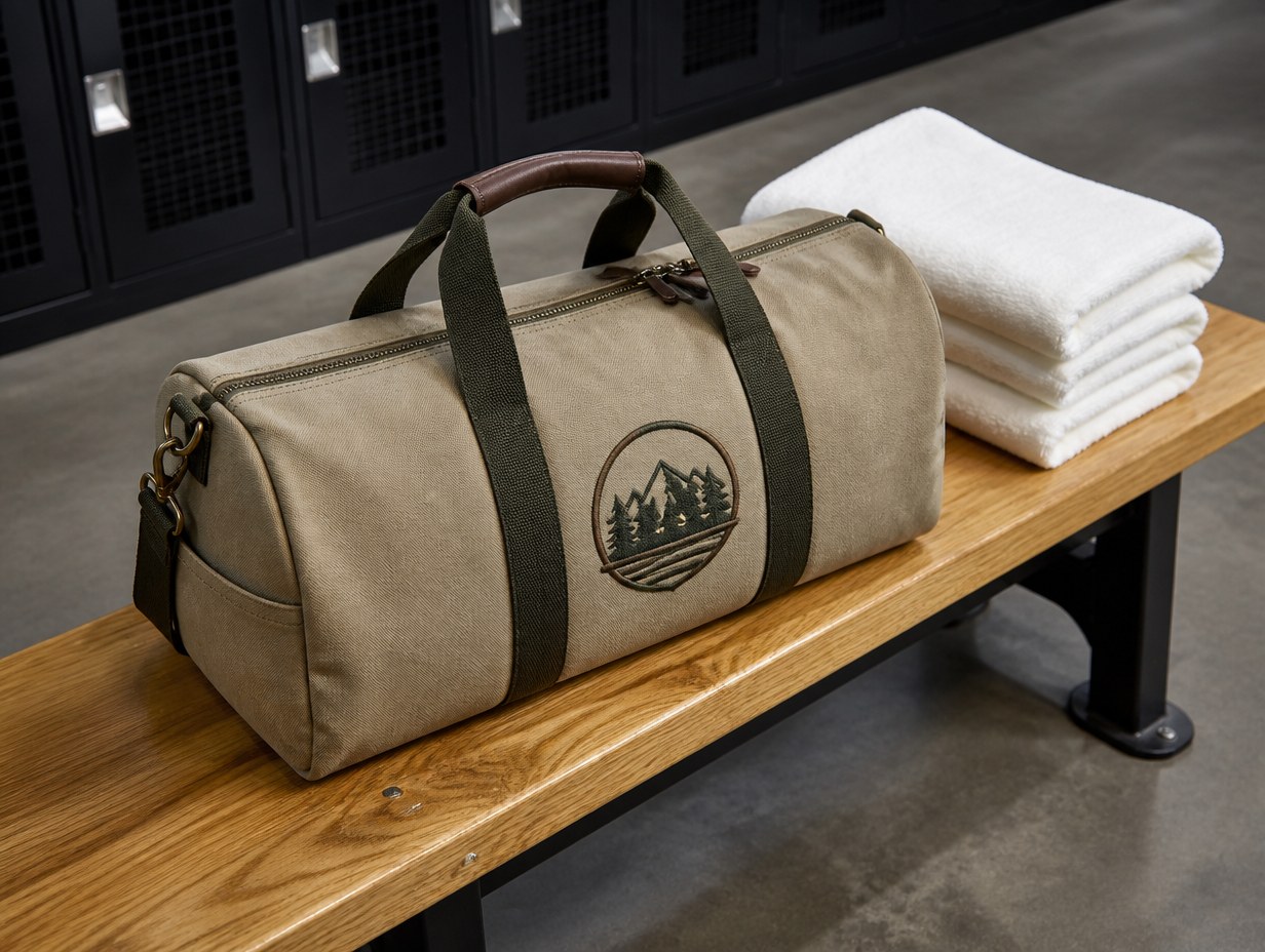 Duffel Bag mockup example