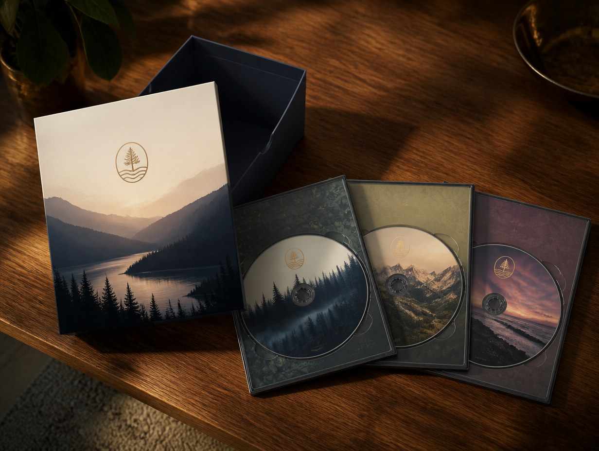 DVD Box Set mockup example