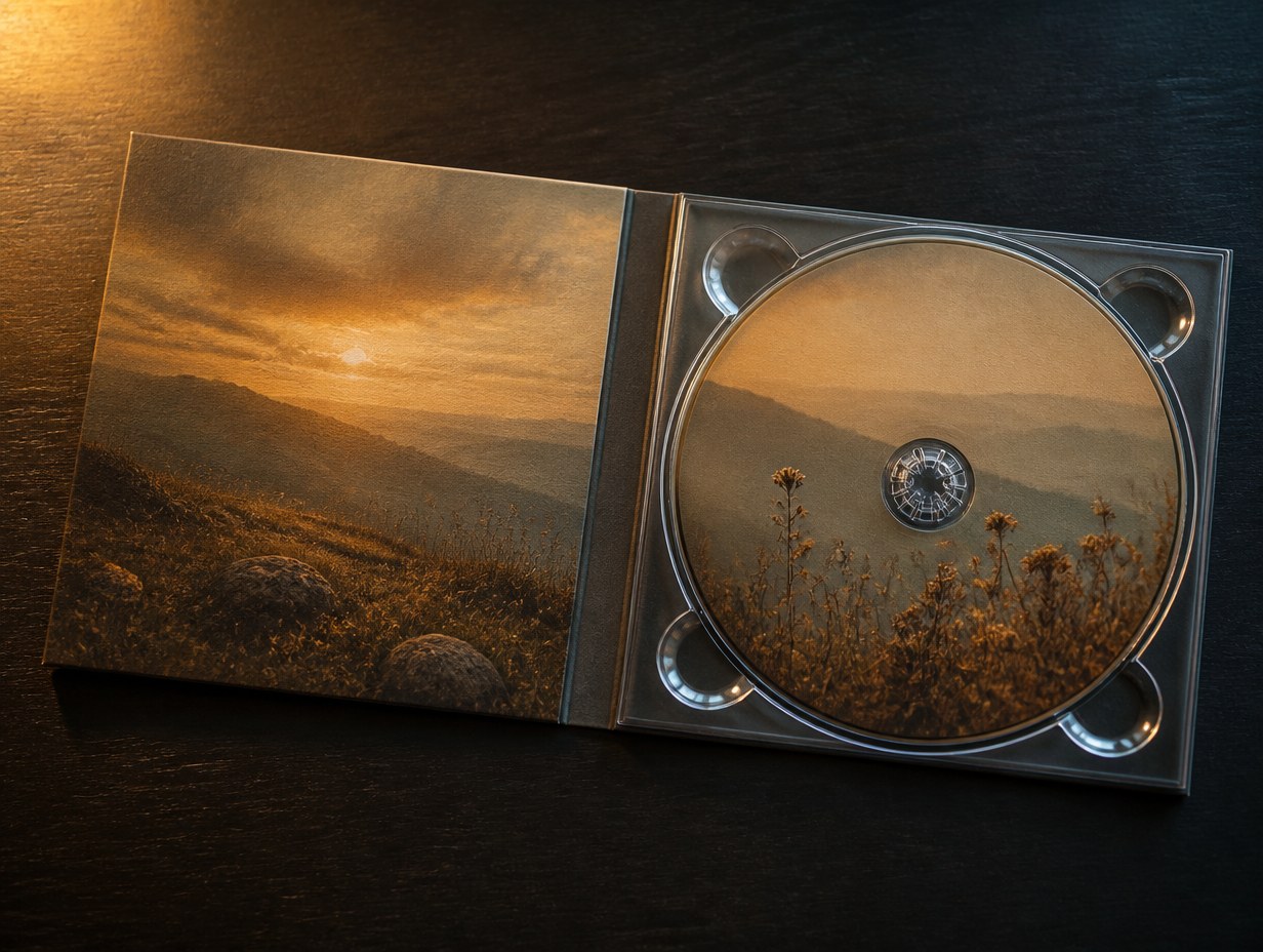 AI-generated dvd digipak mockup sample