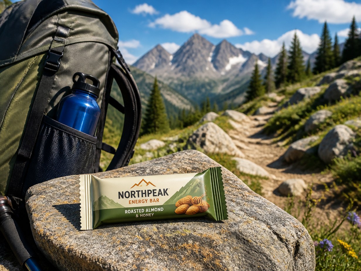 Energy Bar Wrapper mockup example