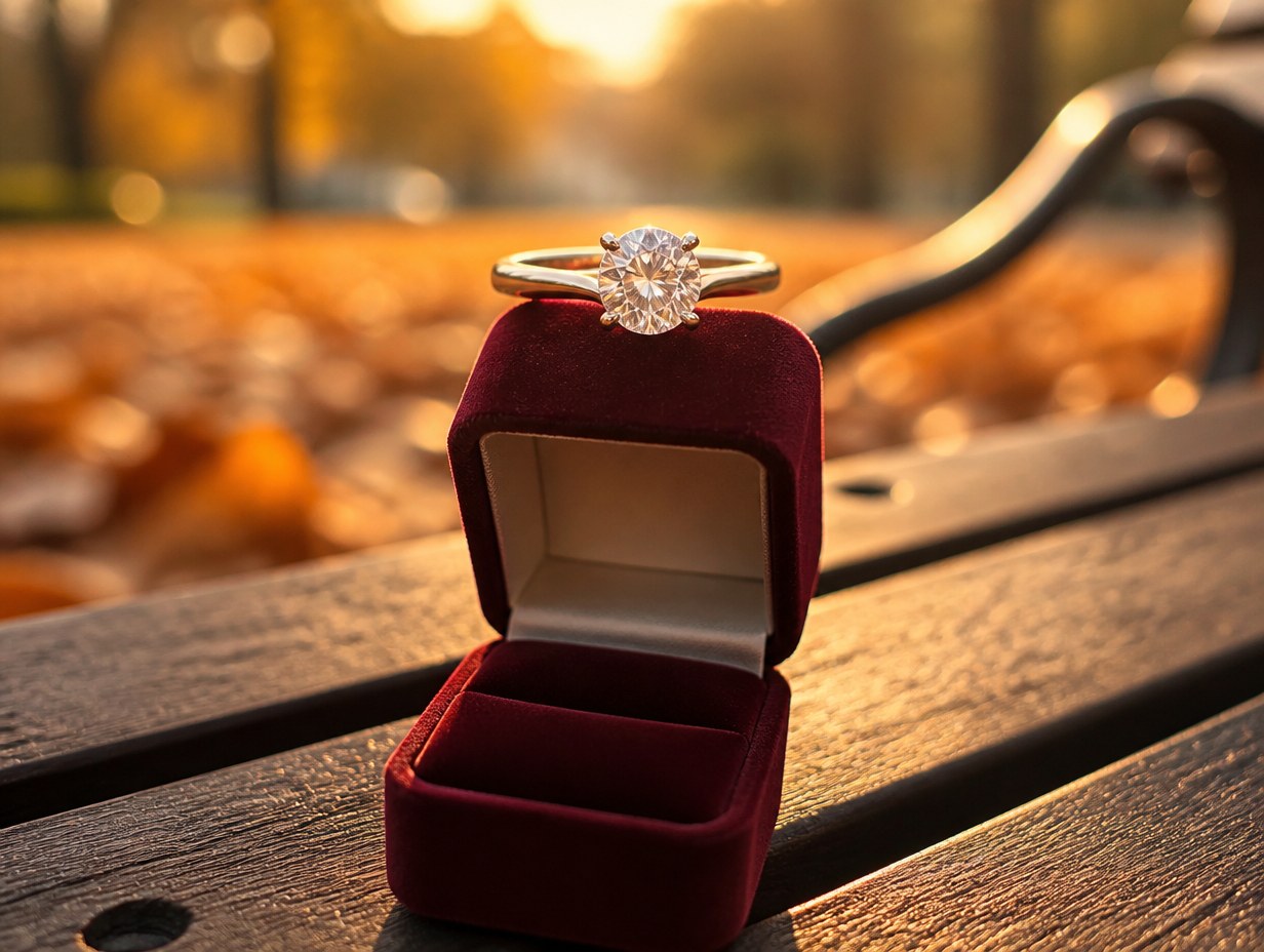 AI-generated engagement ring mockup sample