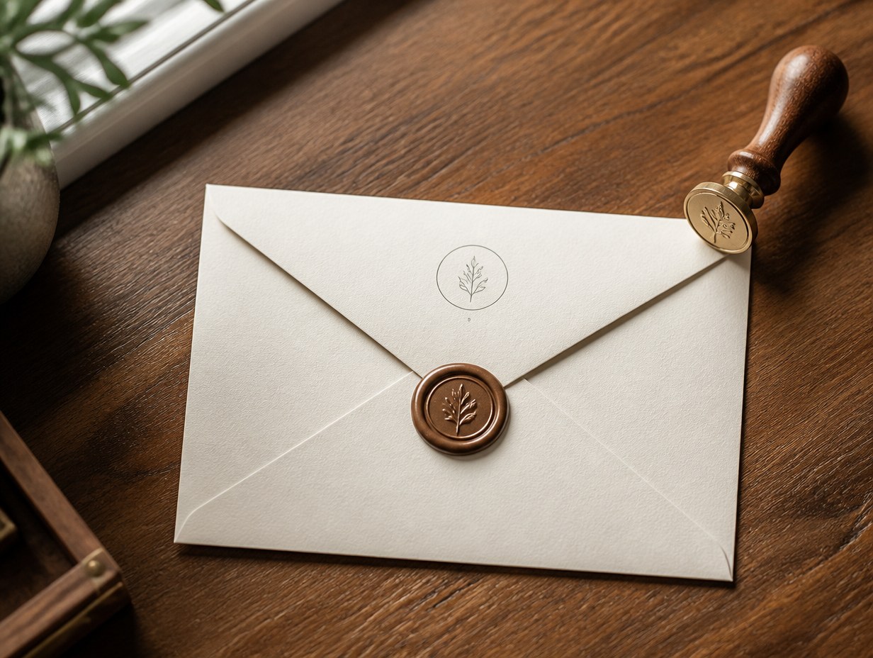 Envelope mockup example