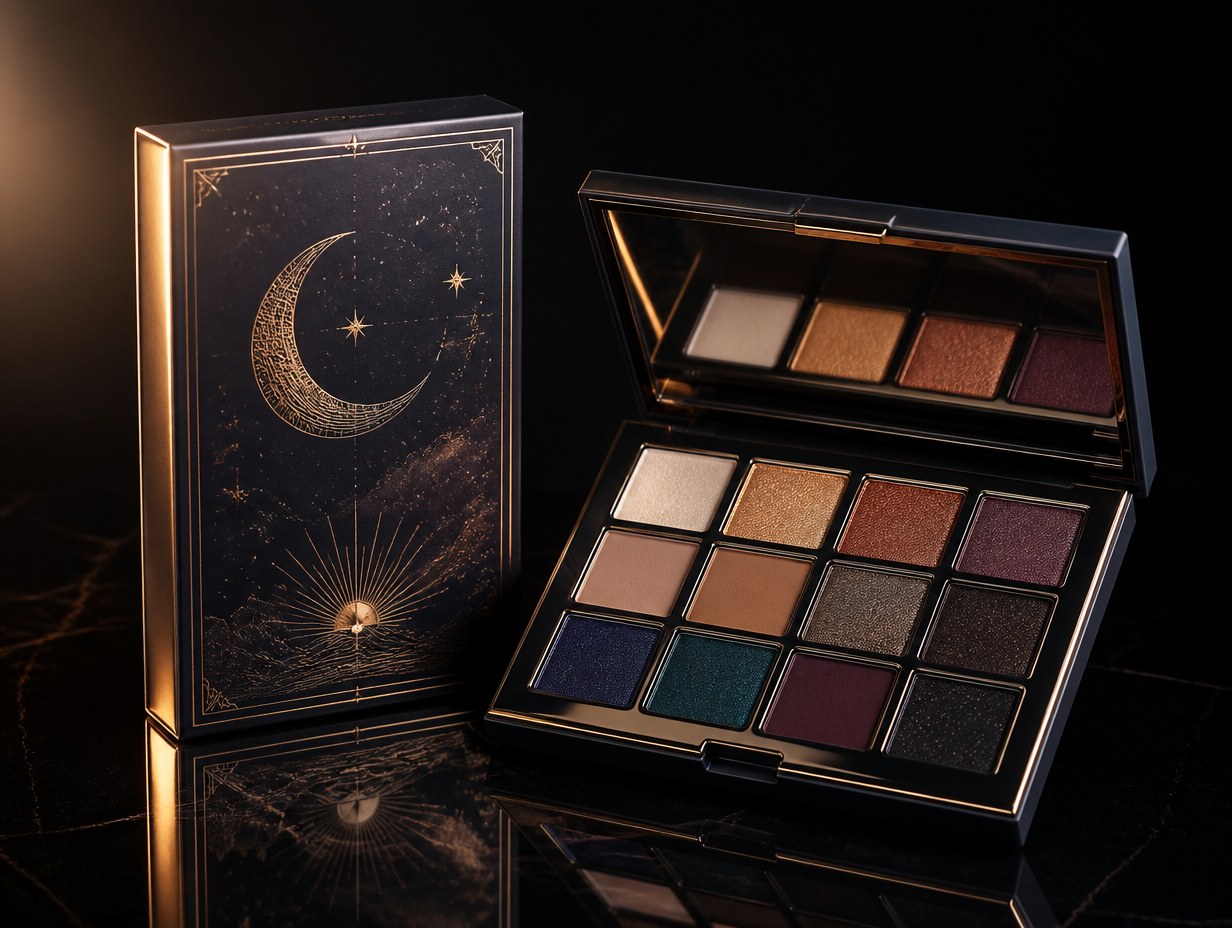 Eyeshadow Palette Box mockup example