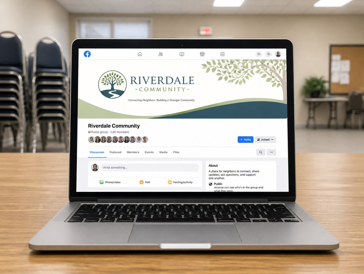 Facebook Group Cover mockup example