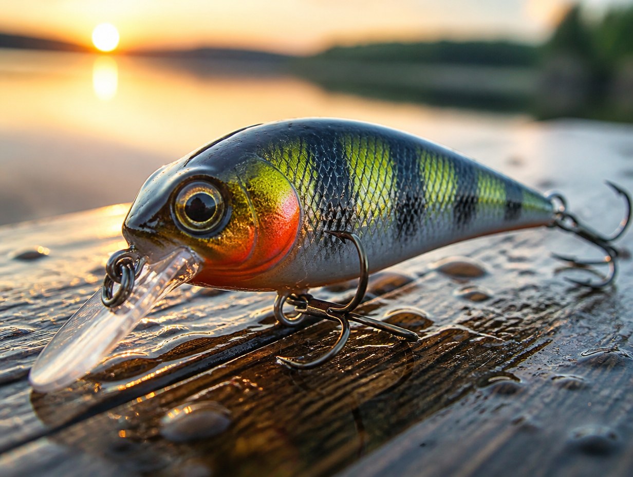 AI-generated fishing lure mockup sample