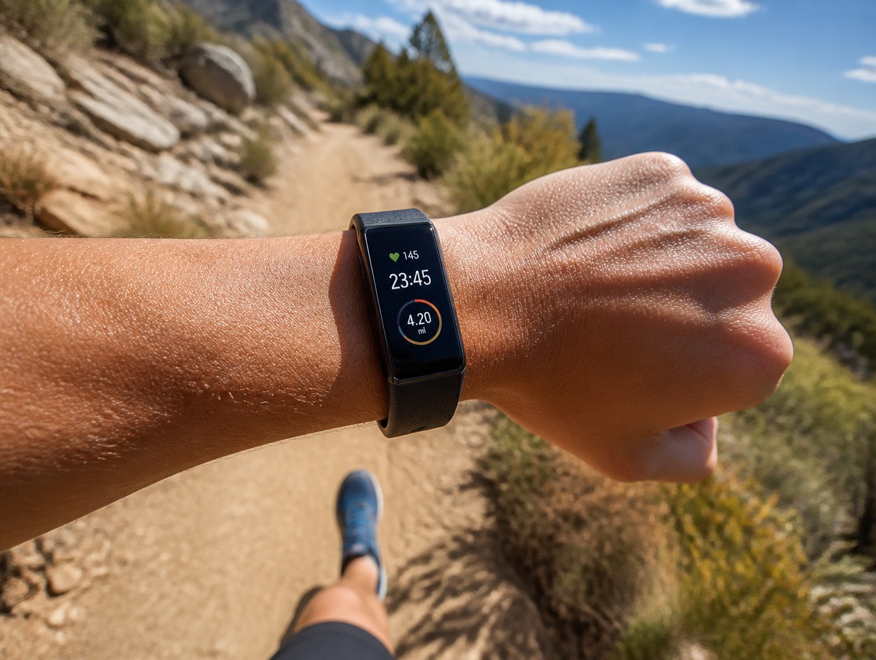 Fitness Tracker mockup example