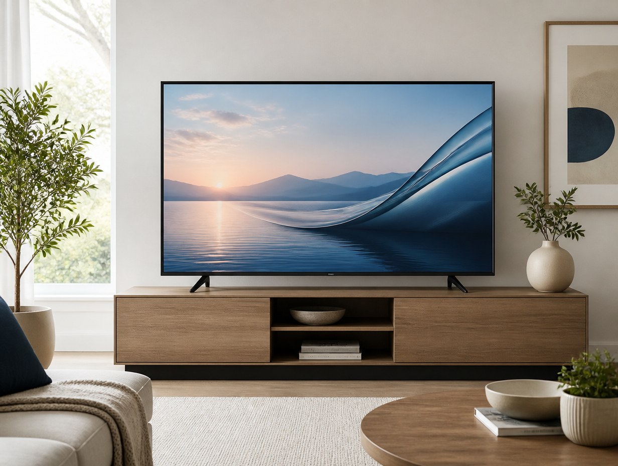 Flat-Screen TV mockup example