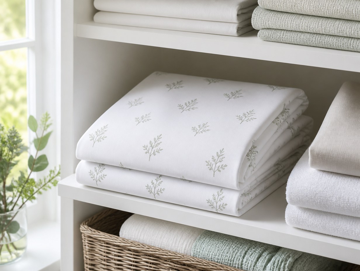 AI-generated flat sheet mockup sample