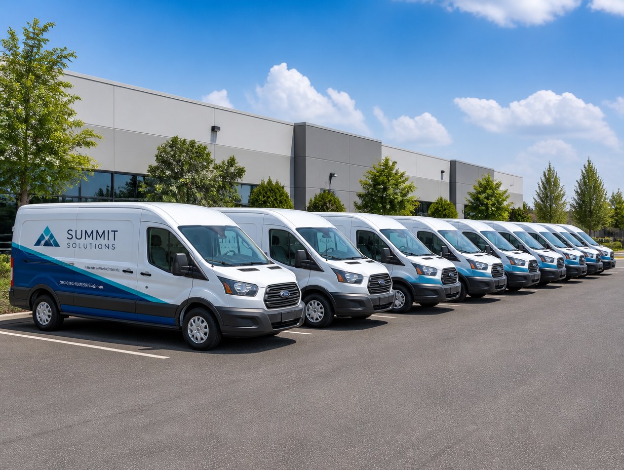 AI-generated fleet wrap mockup sample