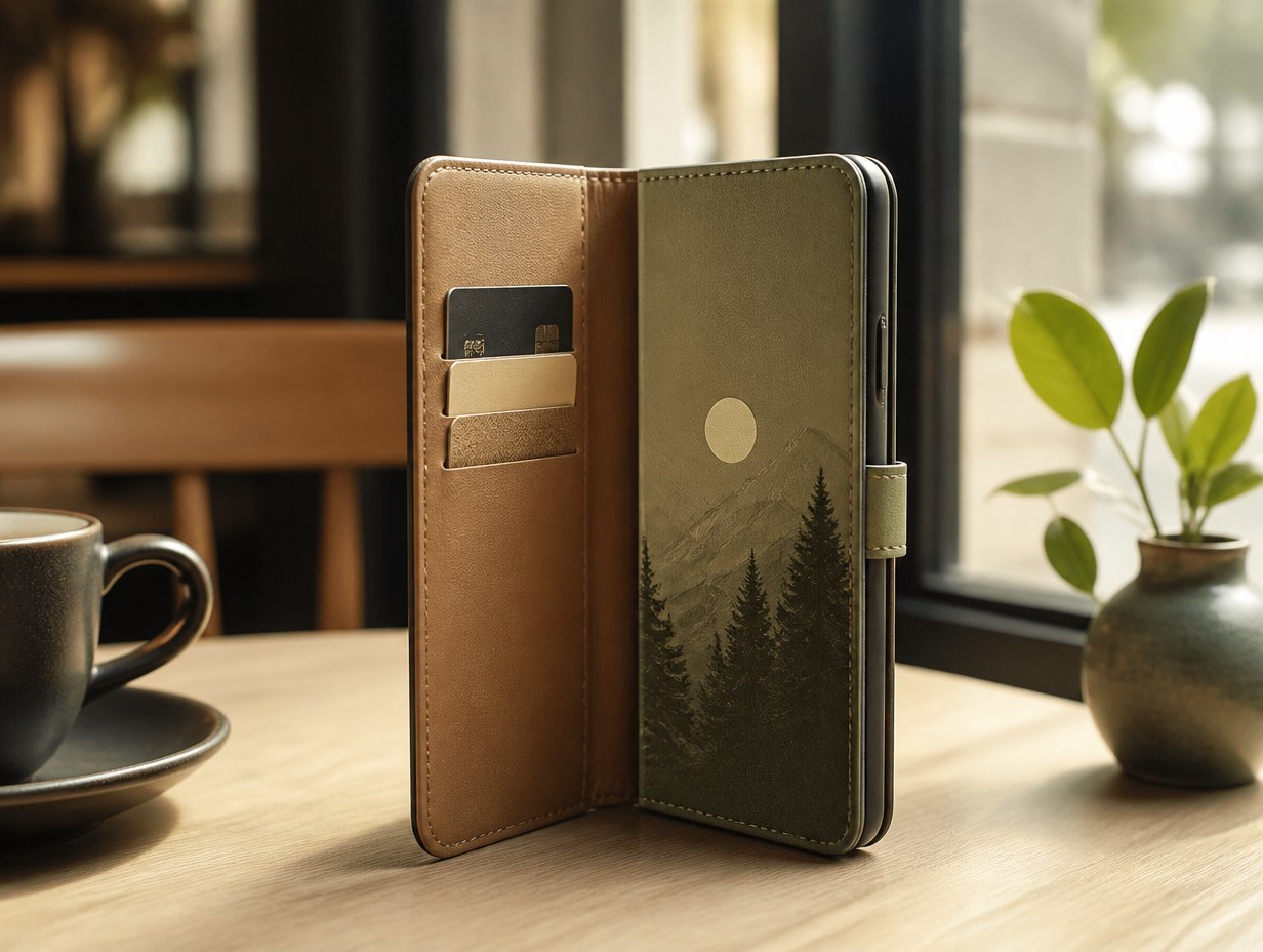 Folio Phone Case mockup example