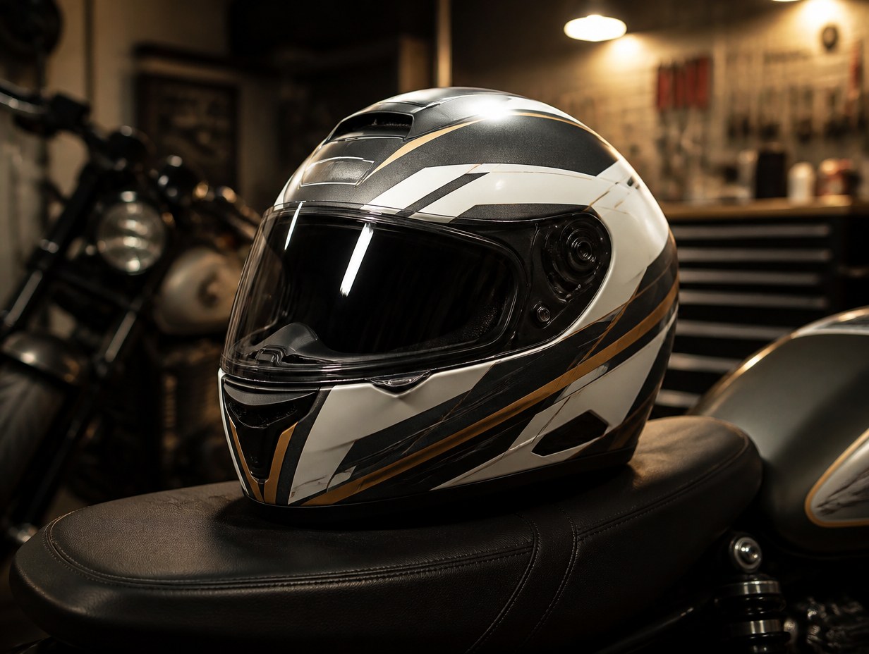 Full-Face Helmet mockup example