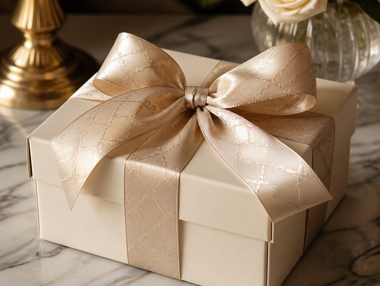 Gift Ribbon mockup example